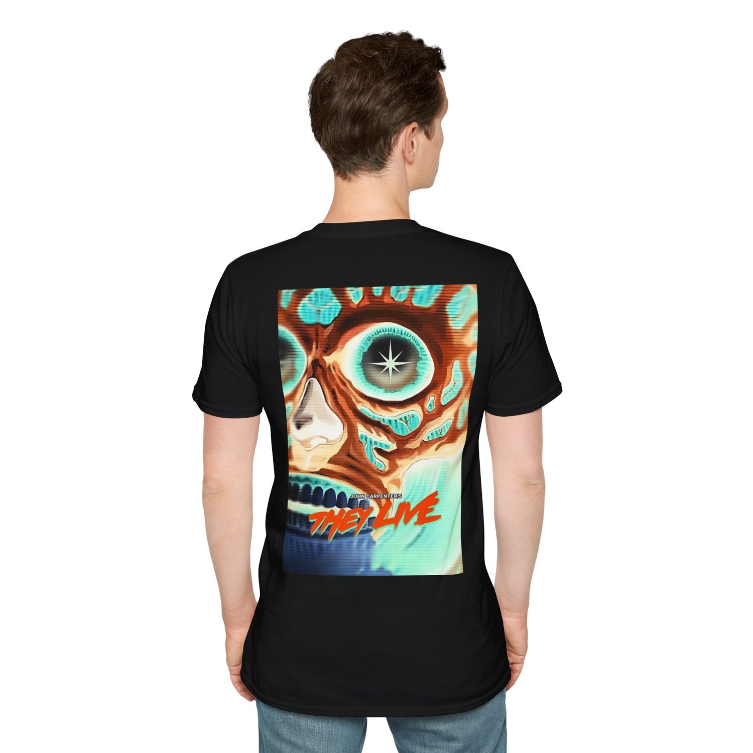 They Live - They/Them Inverted - Unisex Soft-Style T-Shirt