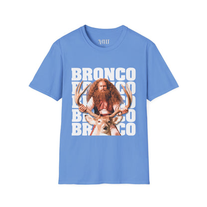 Gentlemen Broncos - Bronco and The Battle Stag - Unisex Soft-Style T-Shirt