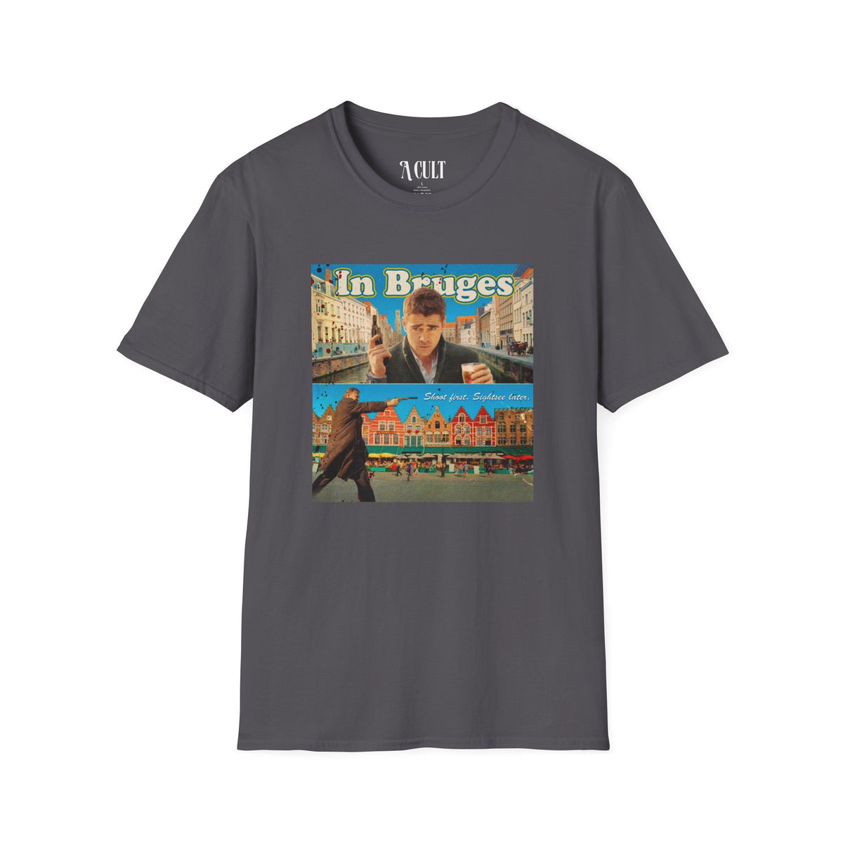 In Bruges - Later - Unisex Soft-Style T-Shirt
