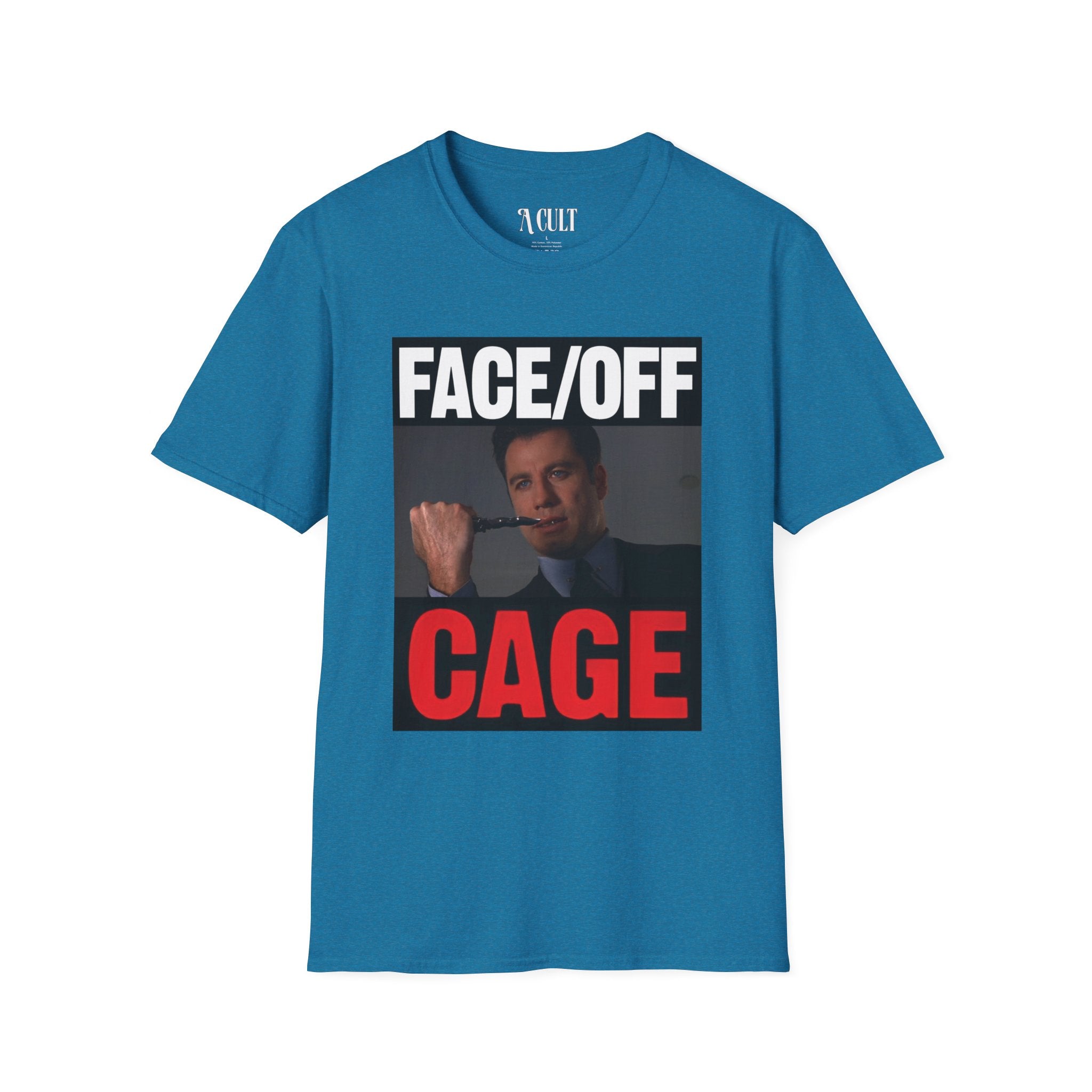 Face/Off - Cage - Unisex Soft-Style T-Shirt