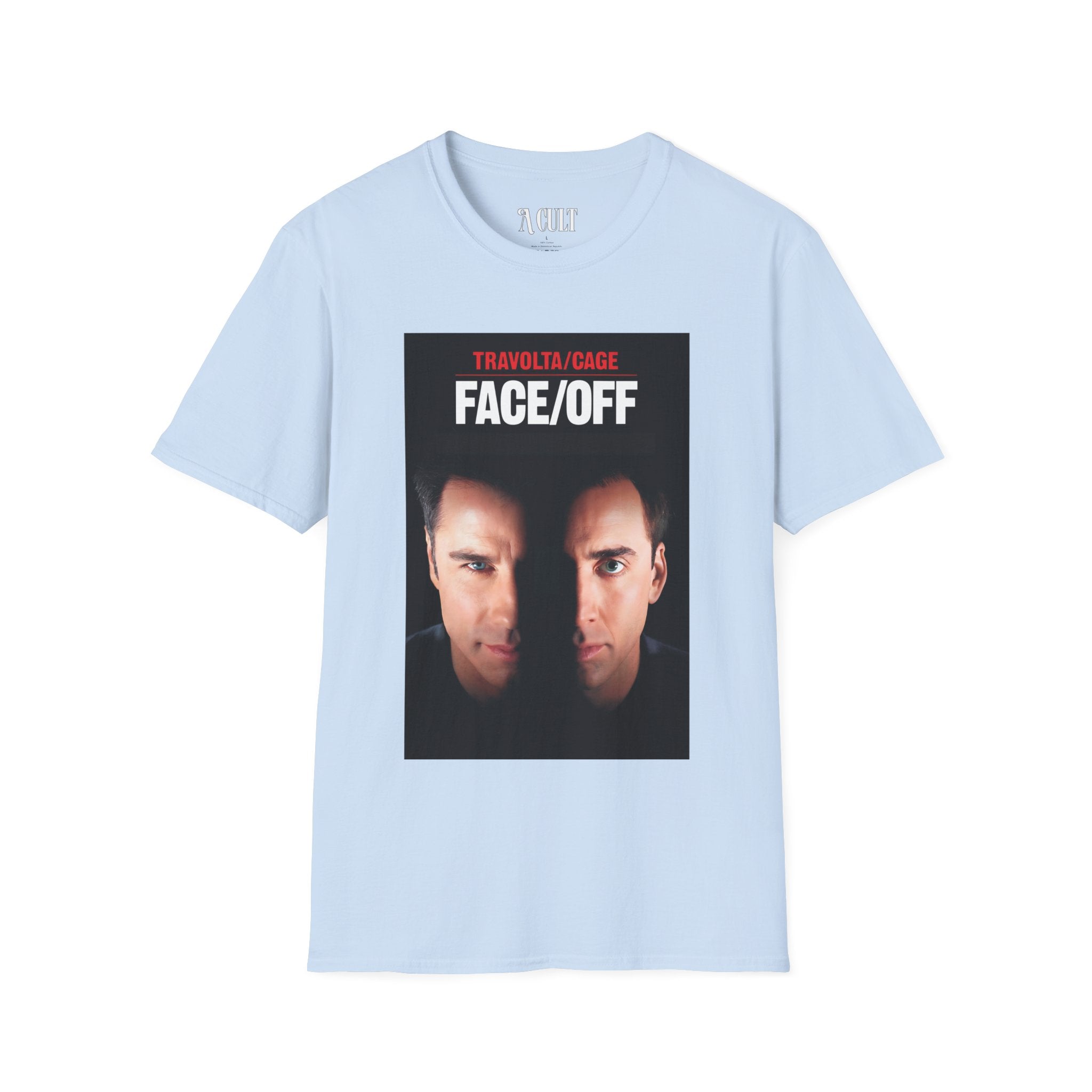 Face/Off - Movie Poster - Unisex Soft-Style T-Shirt