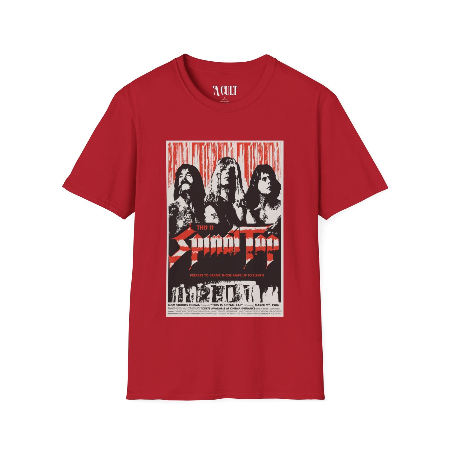 Spinal Tap - Amps Up - Unisex Soft-Style T-Shirt