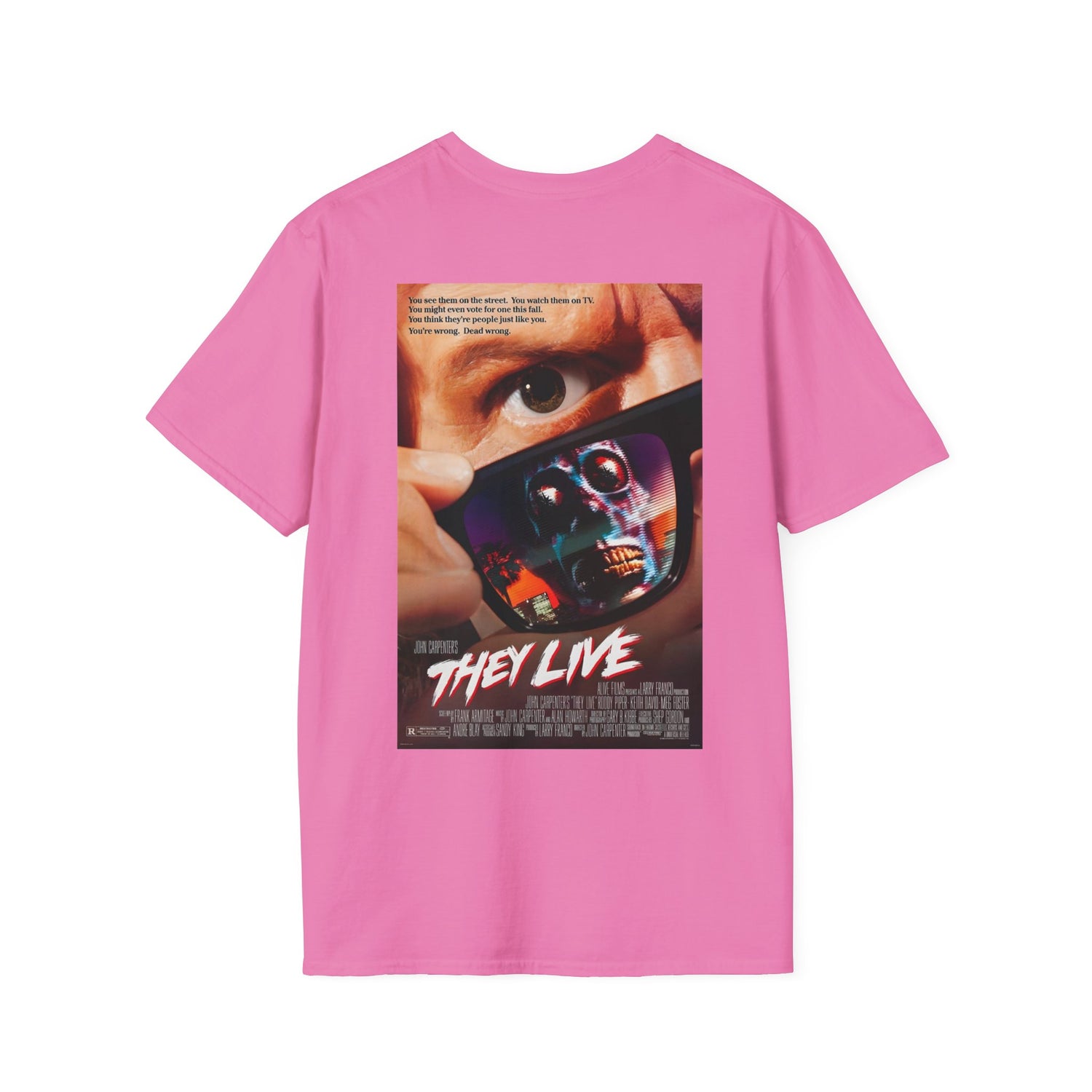 They Live - Colour TV - Unisex Soft-Style T-Shirt