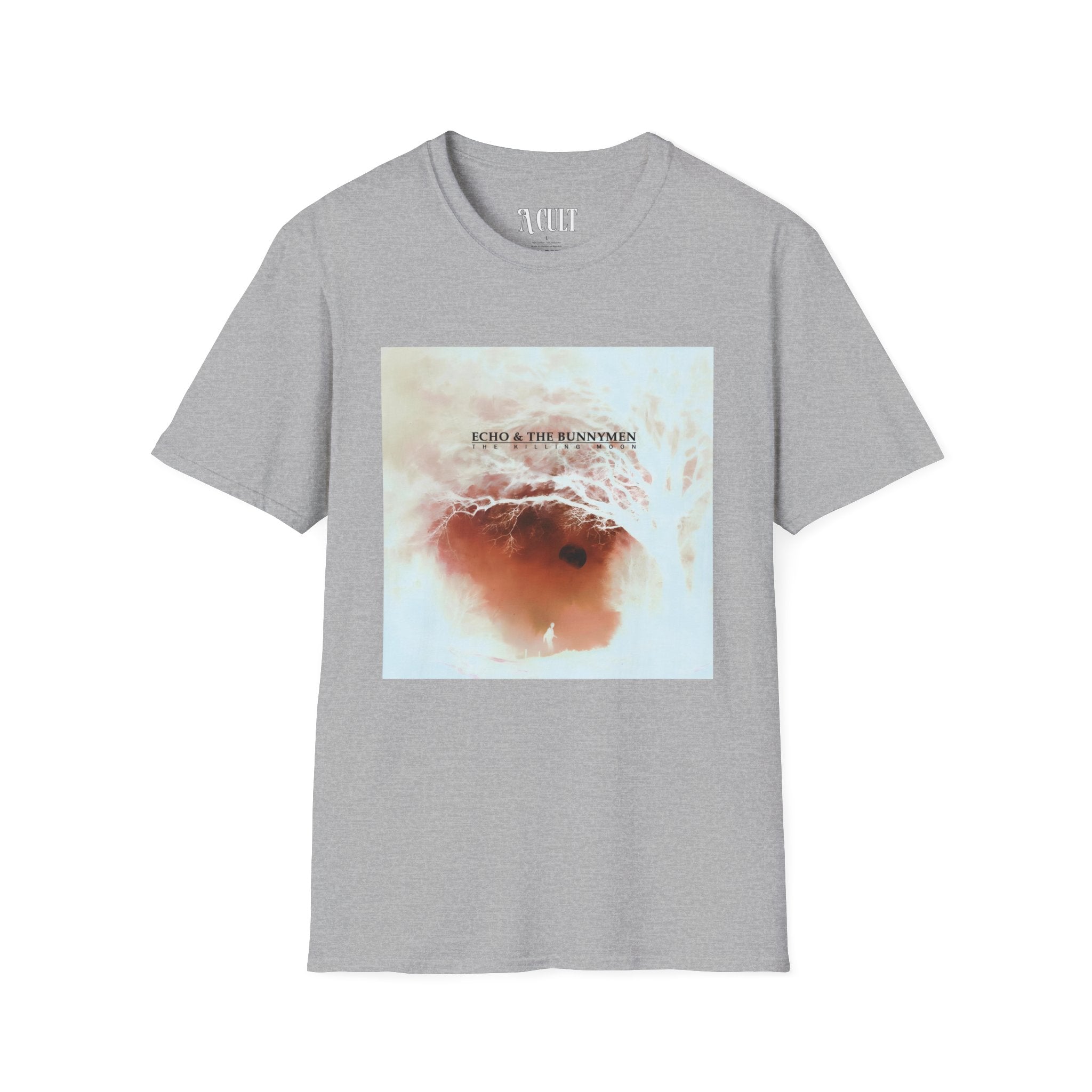 Echo &amp; the Bunnymen - The Killing Moon Inverted - Unisex Soft-Style T-Shirt