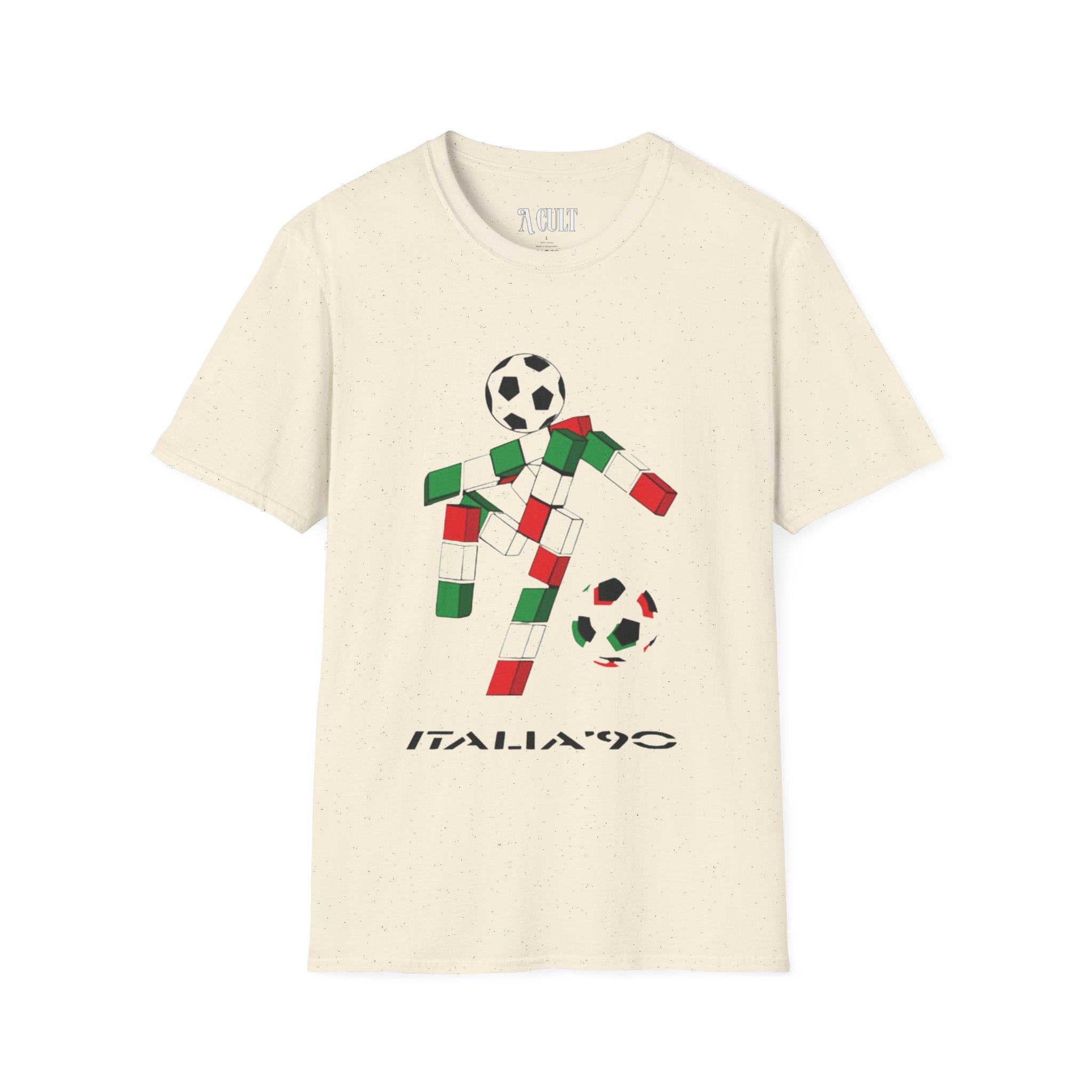 World Cup - Italia 1990 - Ciao Control - Unisex Soft-Style T-Shirt