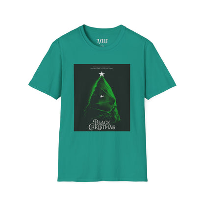 Black Christmas - Tree - Unisex Soft-Style T-Shirt