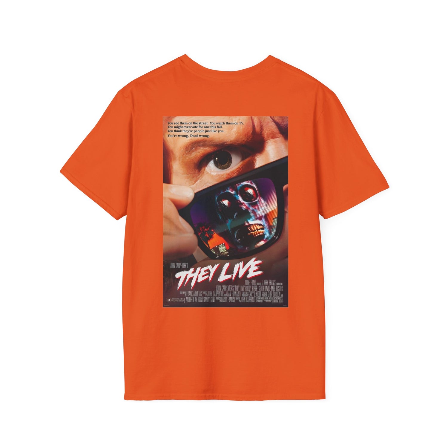 They Live - Colour TV - Unisex Soft-Style T-Shirt