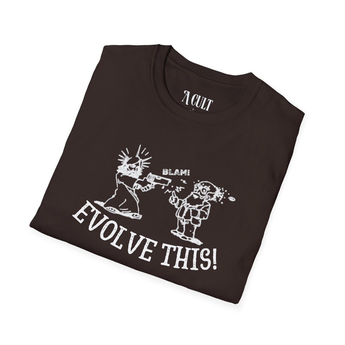 Paul Rudd &amp; Kristen Wiig - Evolve This - Unisex Soft-Style T-Shirt
