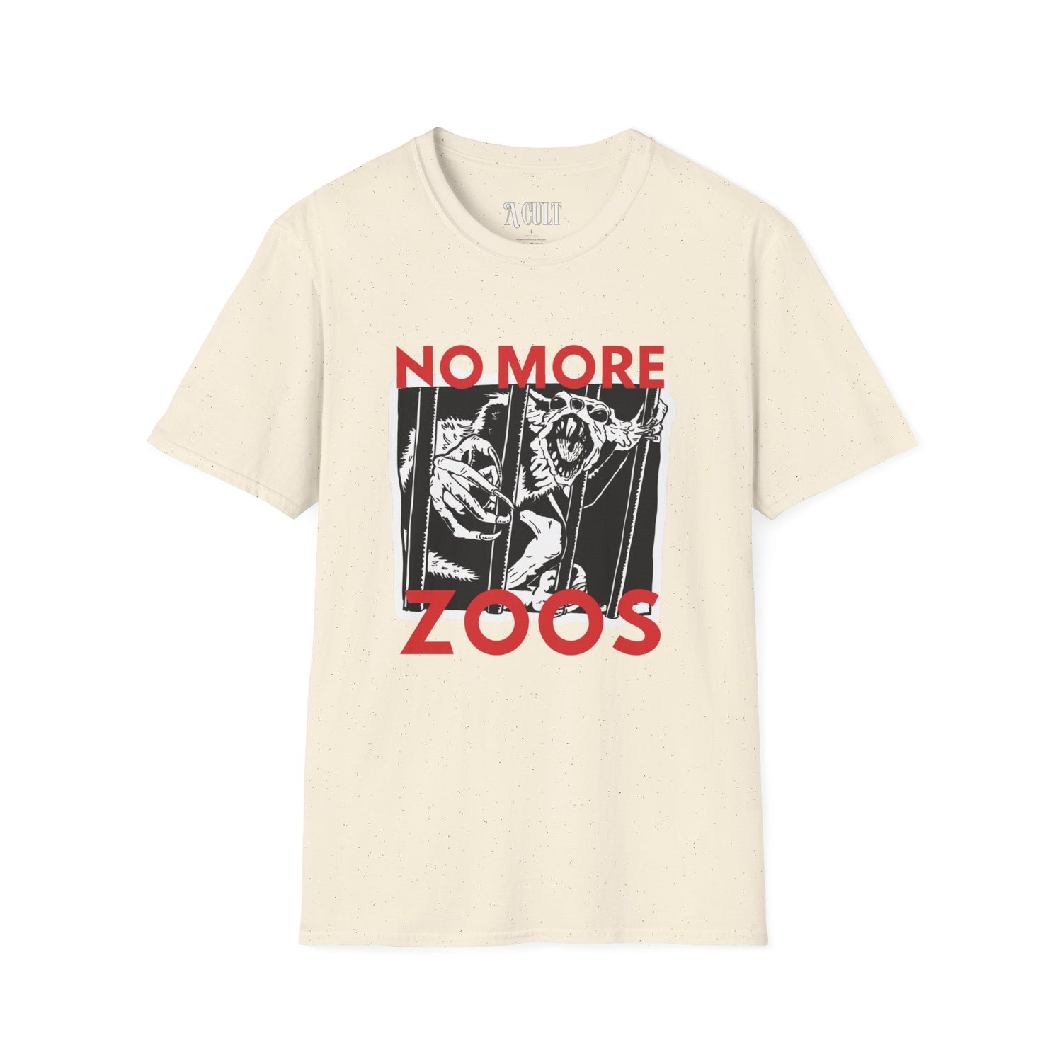 Braindead - No More Zoos - Unisex Soft-Style T-Shirt