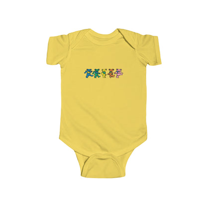 Grateful Dead - Dancing Bear - Infant Fine Jersey Bodysuit