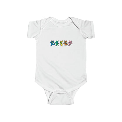 Grateful Dead - Dancing Bear - Infant Fine Jersey Bodysuit