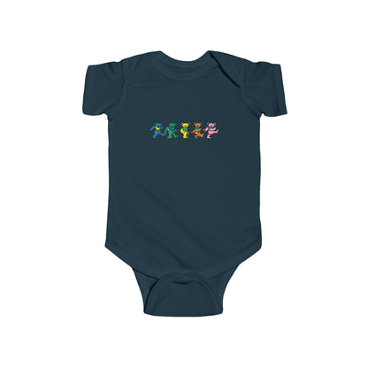 Grateful Dead - Dancing Bear - Infant Fine Jersey Bodysuit