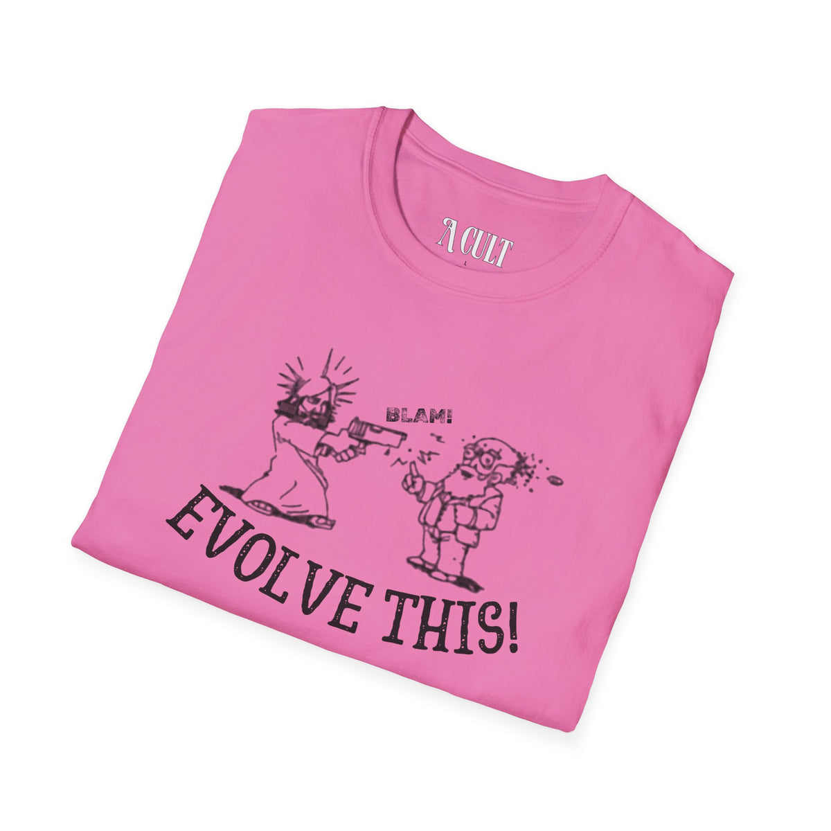 Paul Rudd &amp; Kristen Wiig - Evolve This - Unisex Soft-Style T-Shirt