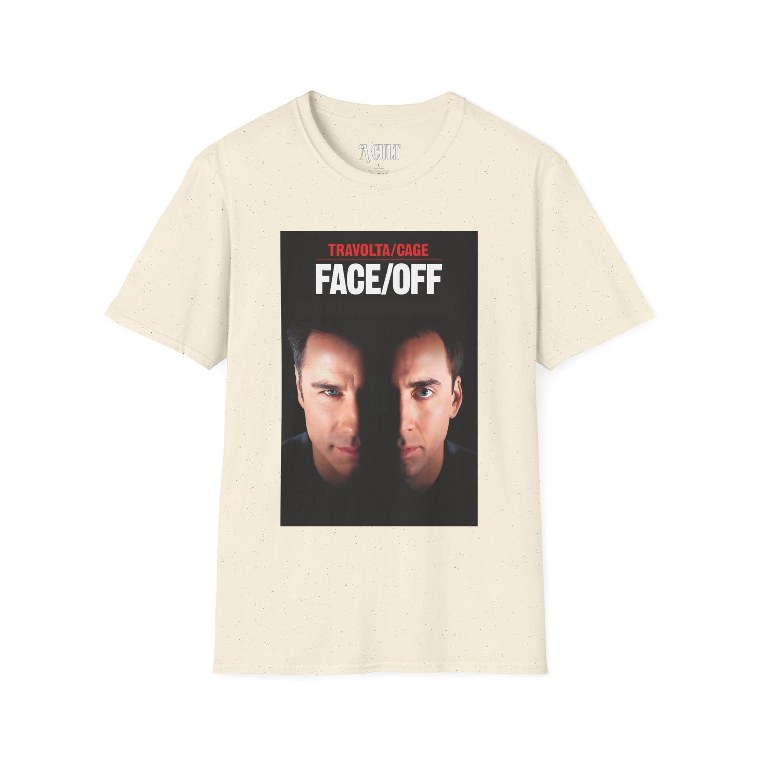 Face/Off - Movie Poster - Unisex Soft-Style T-Shirt