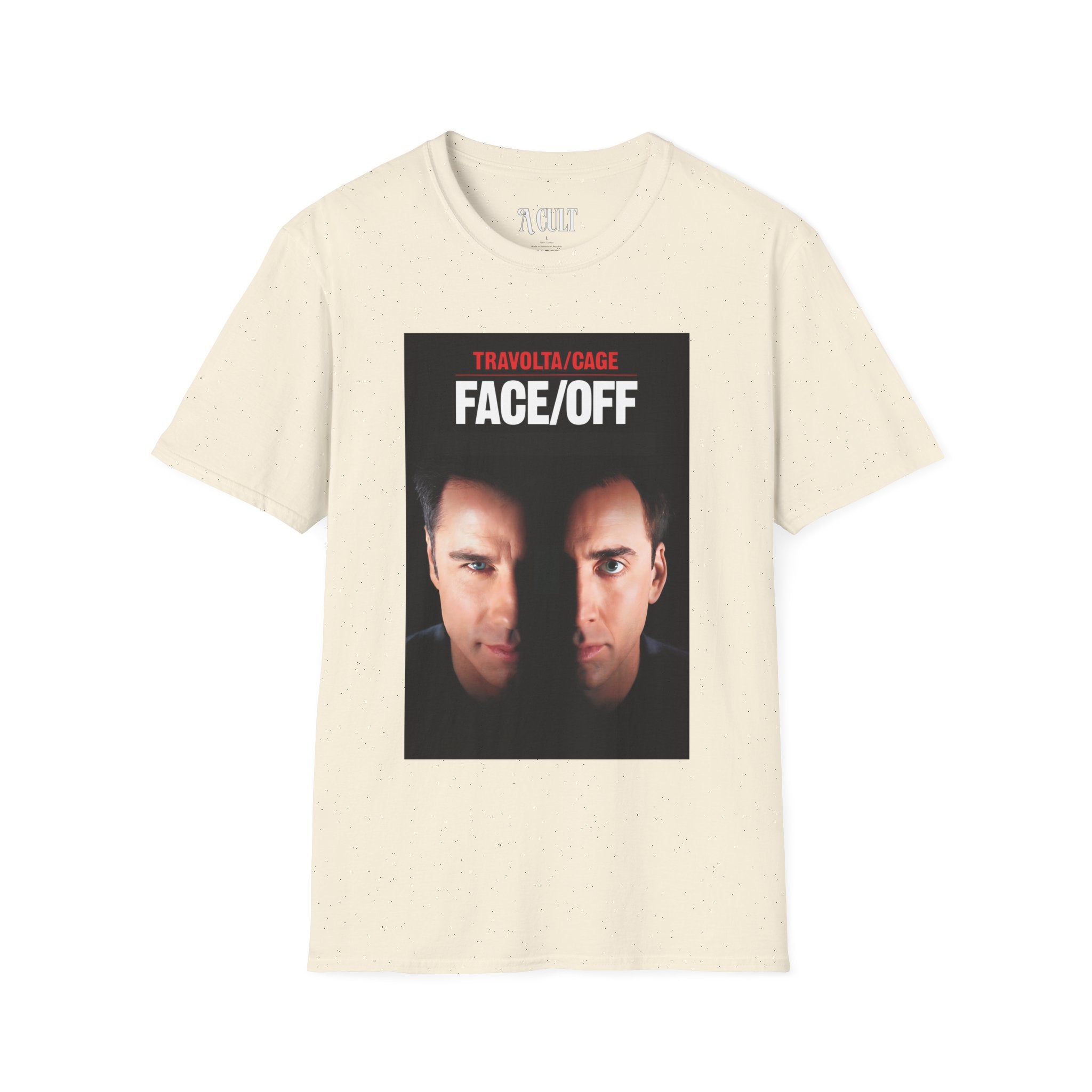 Face/Off - Movie Poster - Unisex Soft-Style T-Shirt