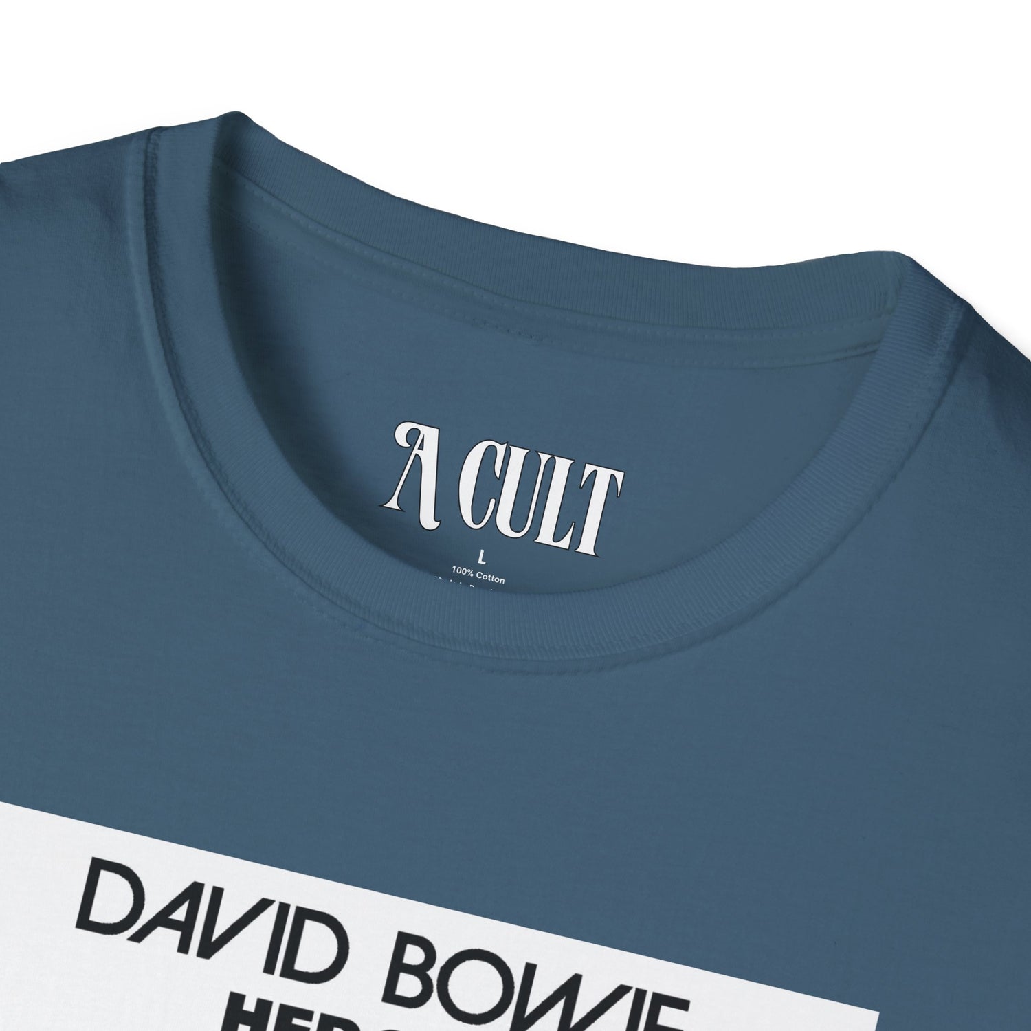David Bowie - Heroes - Unisex Soft-Style T-Shirt