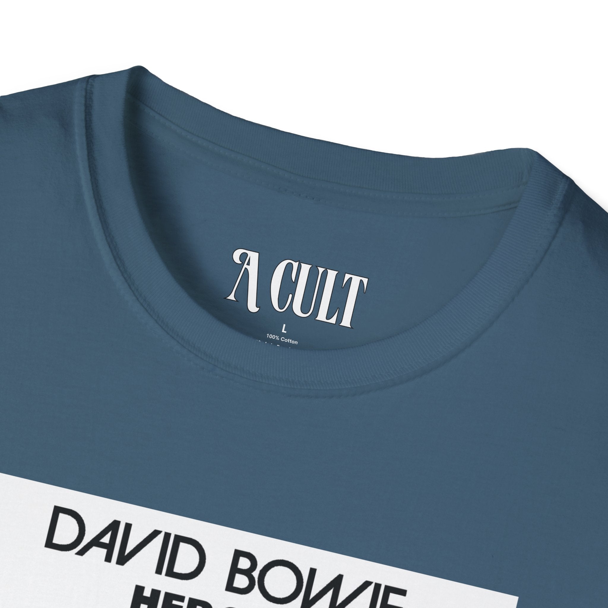 David Bowie - Heroes - Unisex Soft-Style T-Shirt