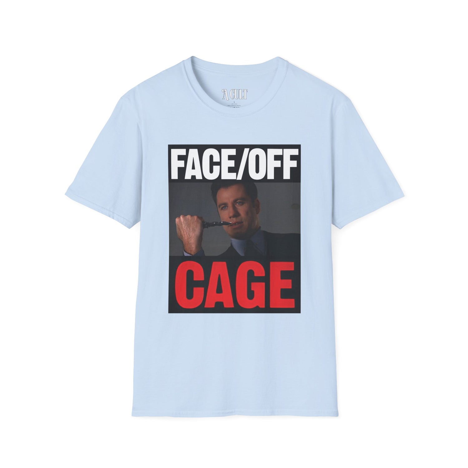 Face/Off - Cage - Unisex Soft-Style T-Shirt