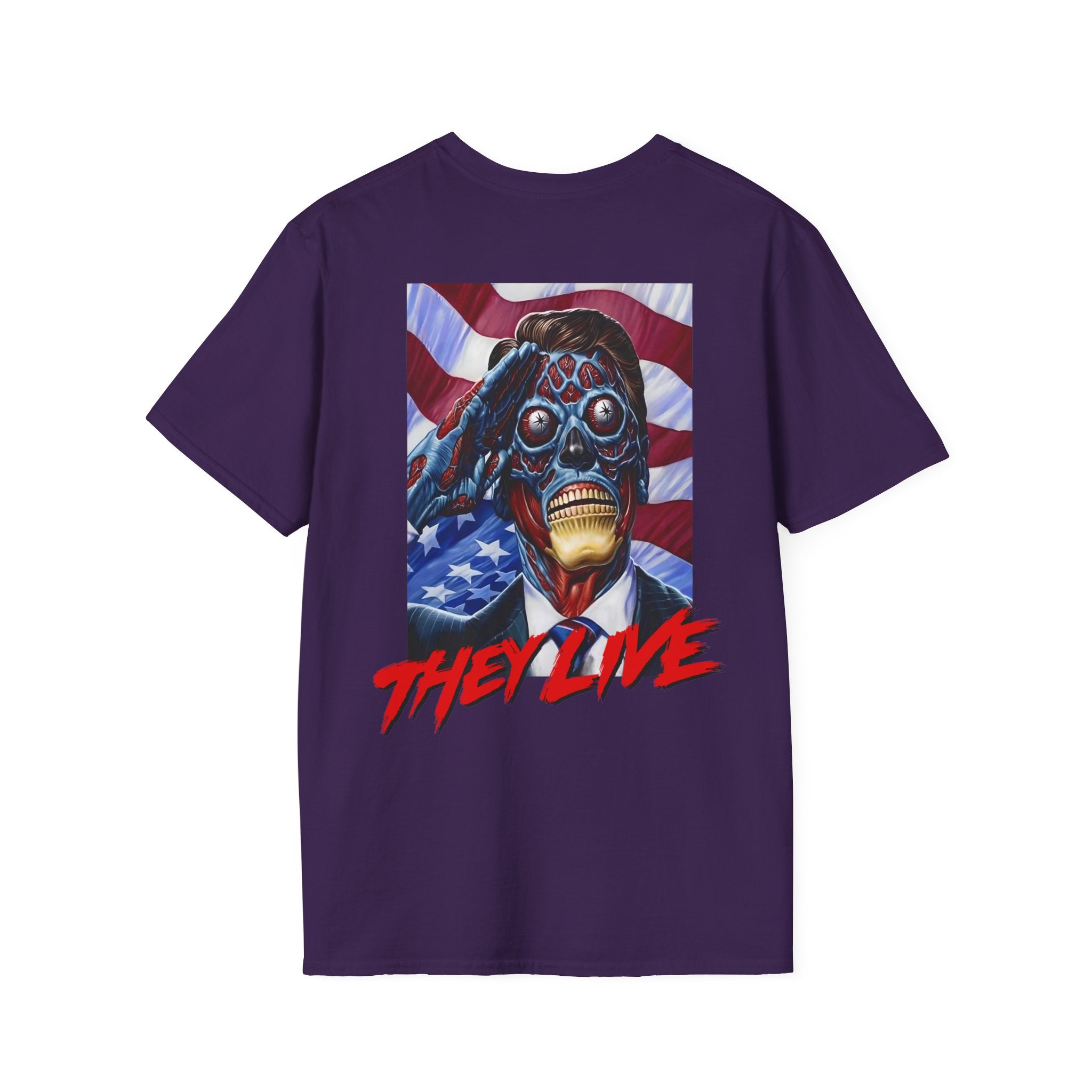 They Live - Salute/Obey - Unisex Soft-Style T-Shirt