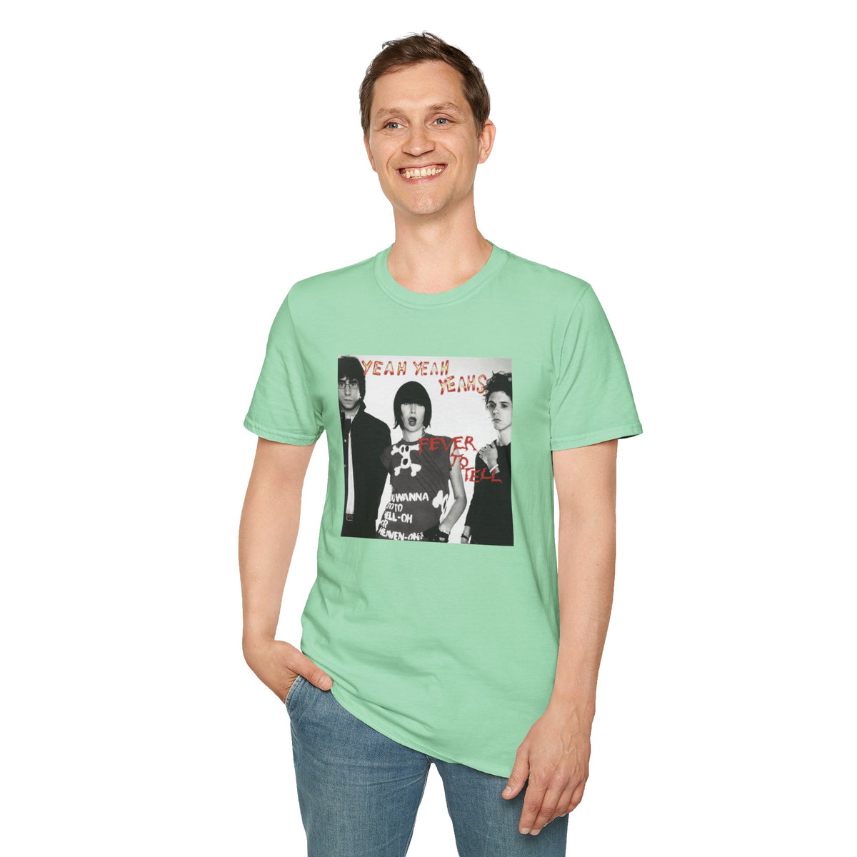 Yeah Yeah Yeahs - Hell-Oh- Unisex Soft-Style T-Shirt