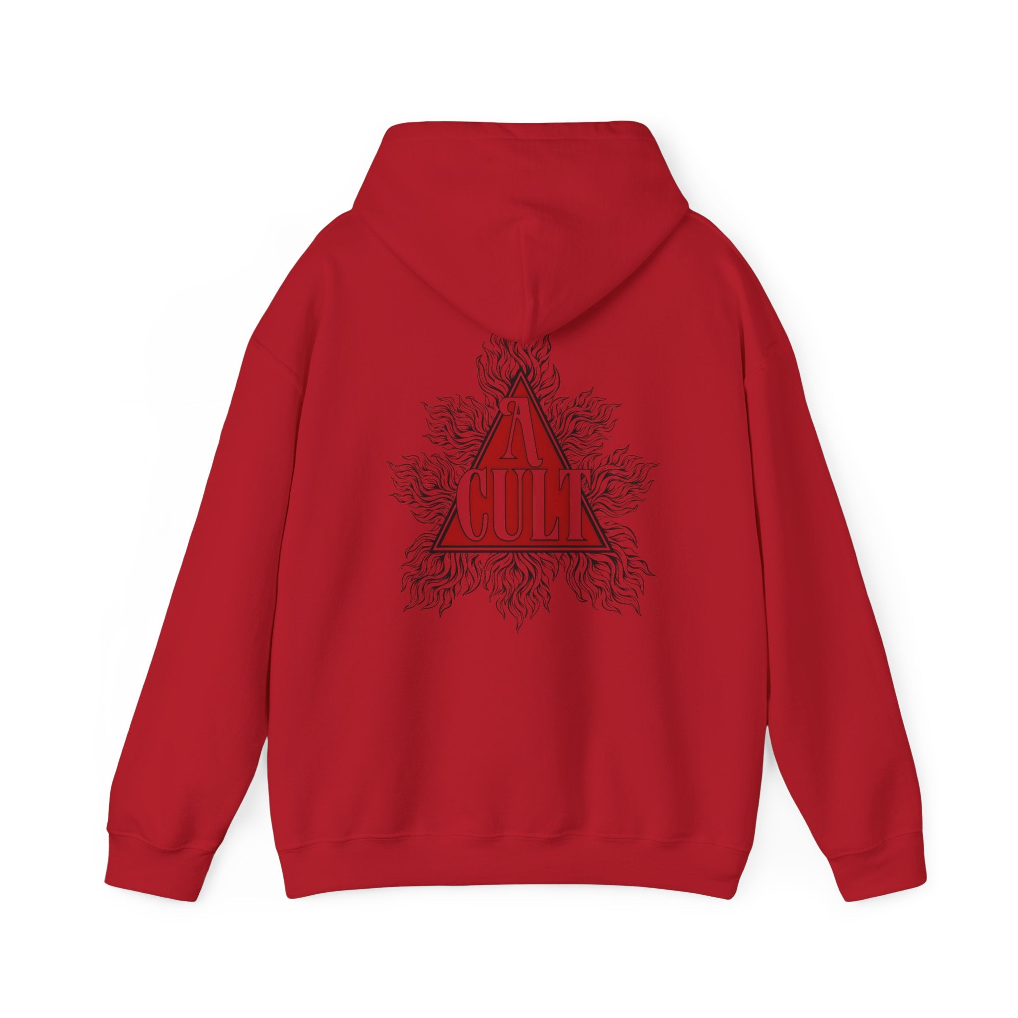 A Cult - Fire Logo - Unisex Heavy Blend™ Hooded Sweatshirt