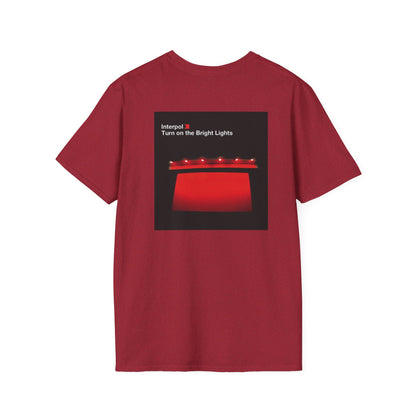 Interpol - Bright Lights - Unisex Soft-Style T-Shirt